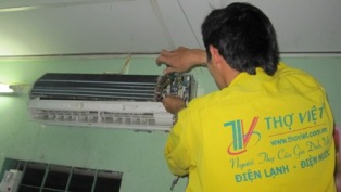 Thợ điện lạnh - Dịch vụ sửa chữa lắp đặt điện lạnh.