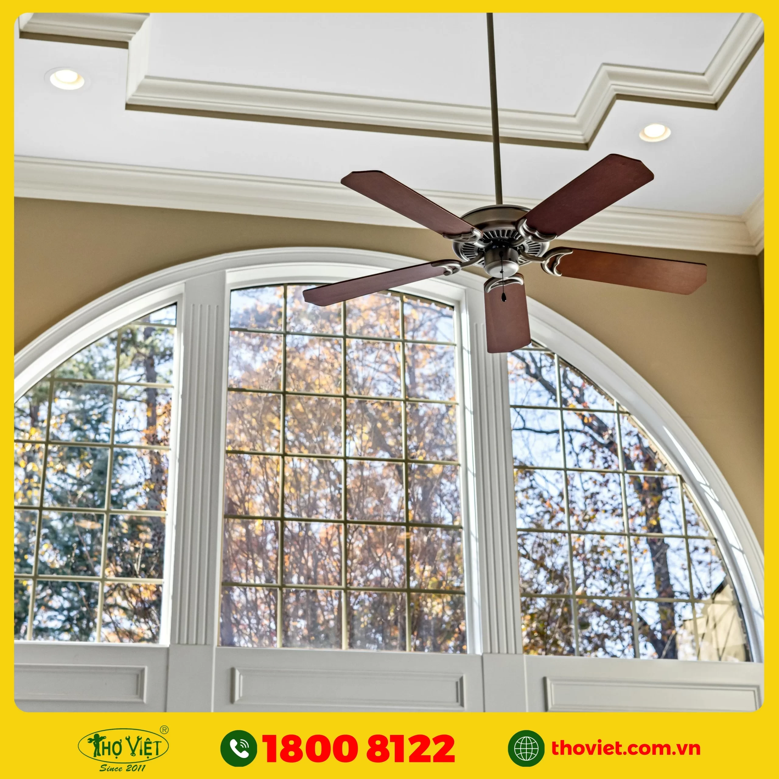 dịch vụ lắp quạt trần