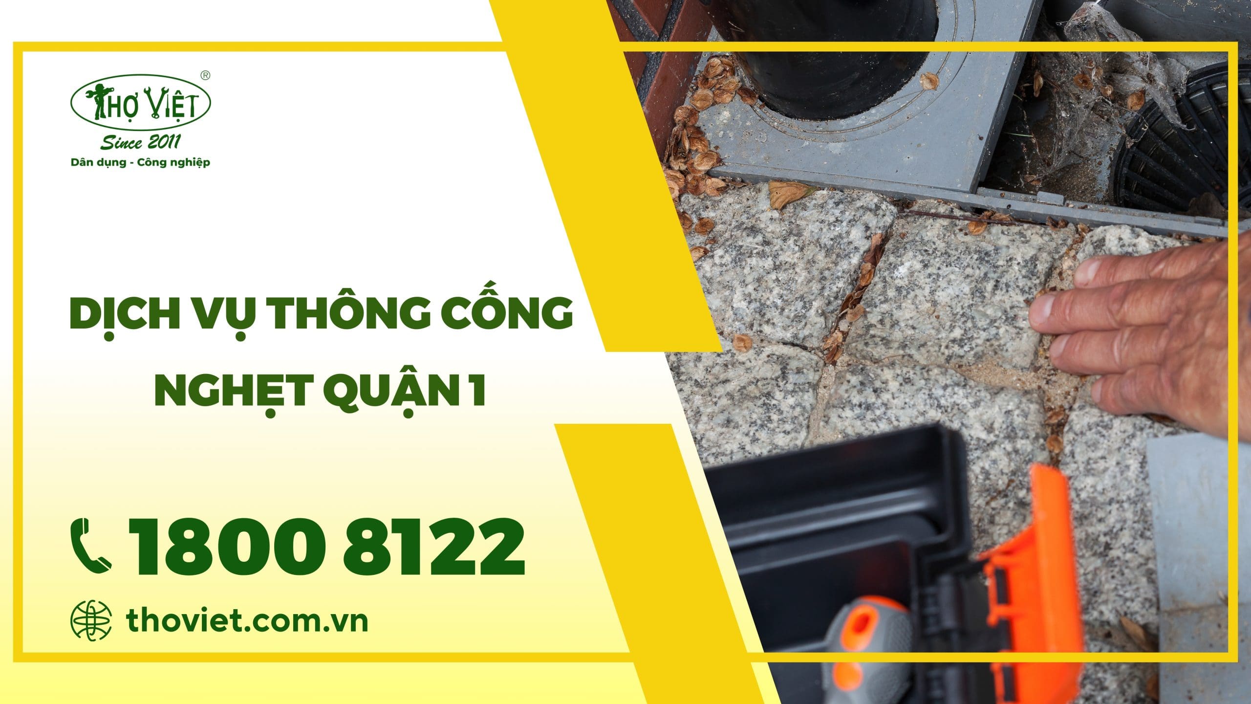 thông cống nghẹt quận 1
