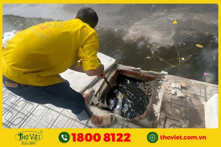 Tại sao nên lựa chọn Thợ Việt thi công thông cống nghẹt quận 1?