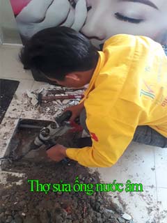 Sửa ống nước bể