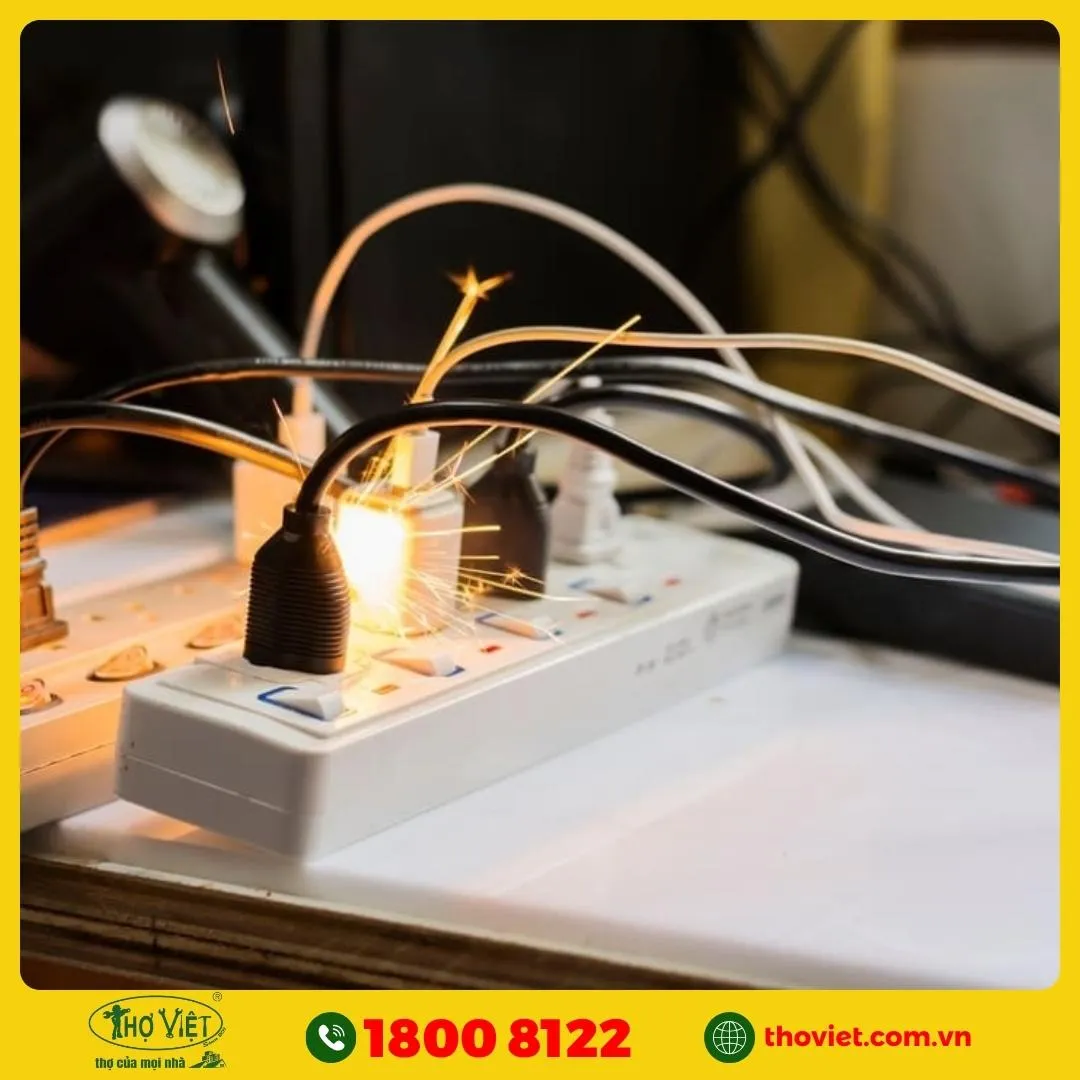 Sử dụng điện vượt quá công suất thiết kế