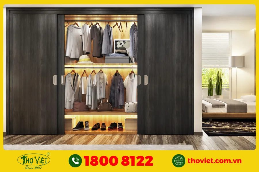 Tăng tính tiện lợi khi sử dụng tủ