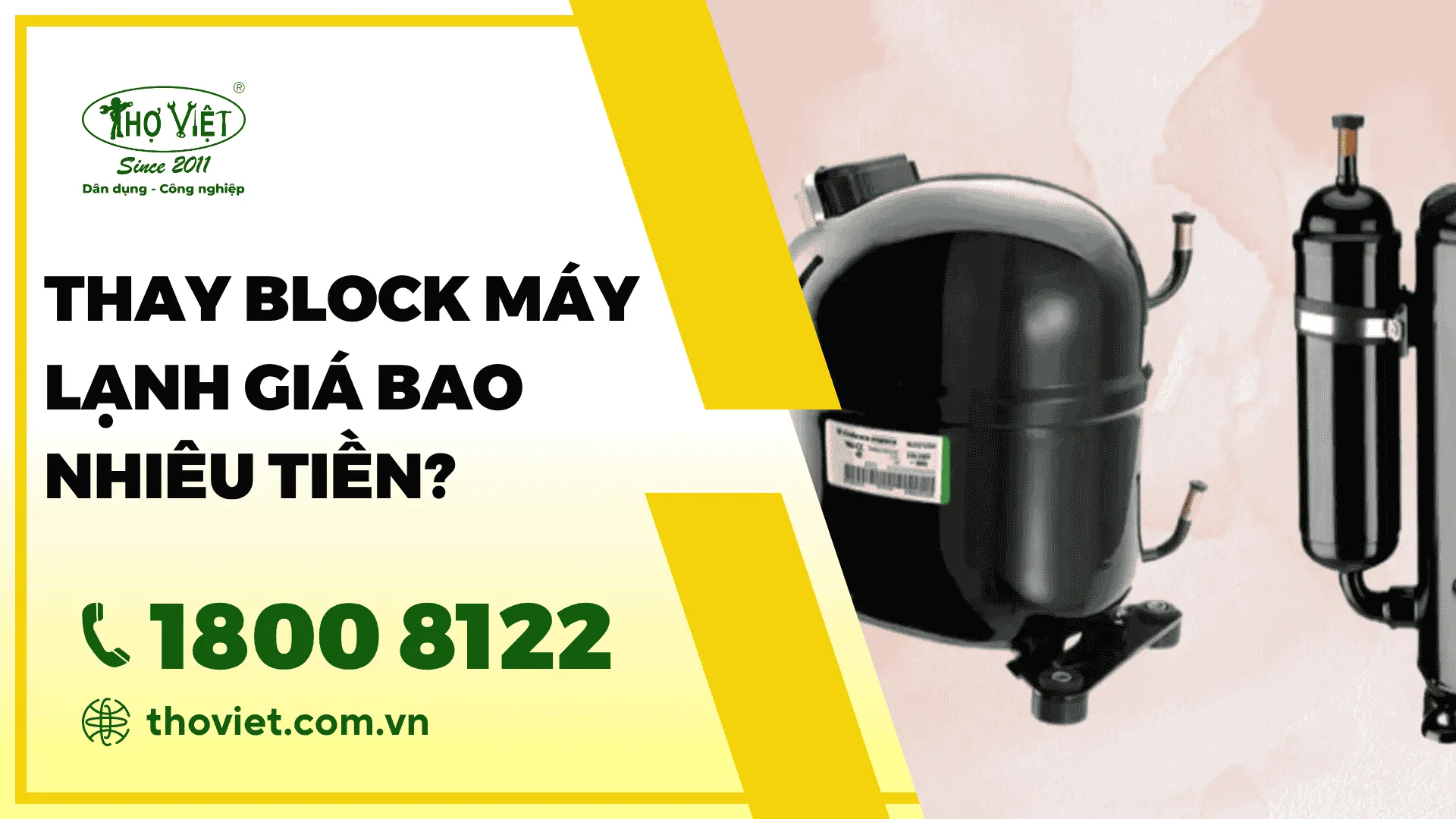 Thay block máy lạnh giá bao nhiêu tiền?