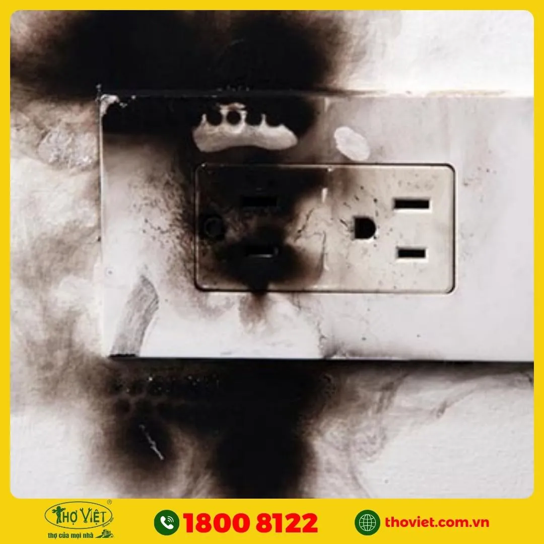 Chập điện do sét đánh