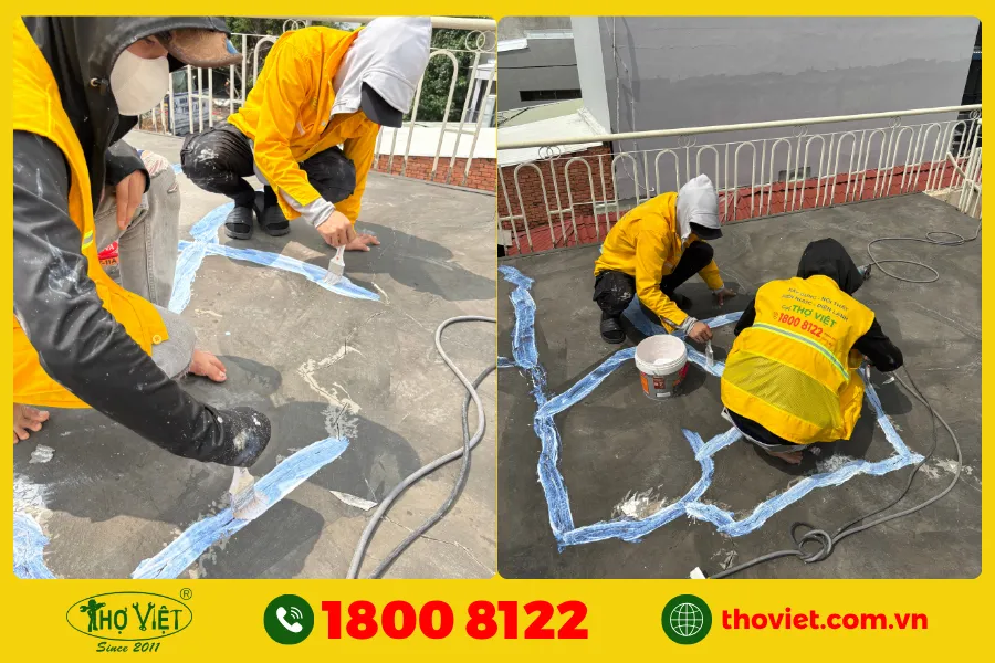 Các trường hợp cần sử dụng keo chống thấm