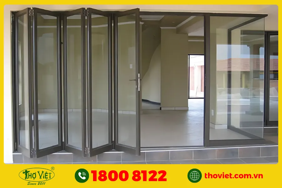 Lắp đặt cửa nhôm kính theo tỷ lệ