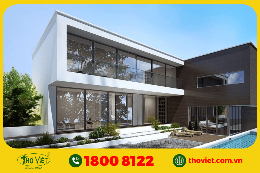 Cửa nhôm kính với độ an toàn cao