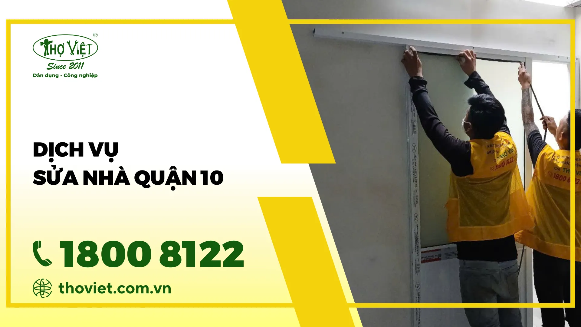 Tìm sửa nhà quận 10 - GỌI NGAY 1800 8122