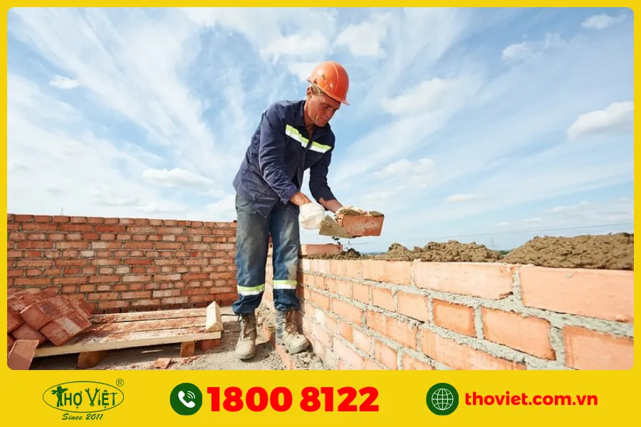 Quy trình làm việc của thợ sửa nhà quận Tân Phú (Thợ Việt)