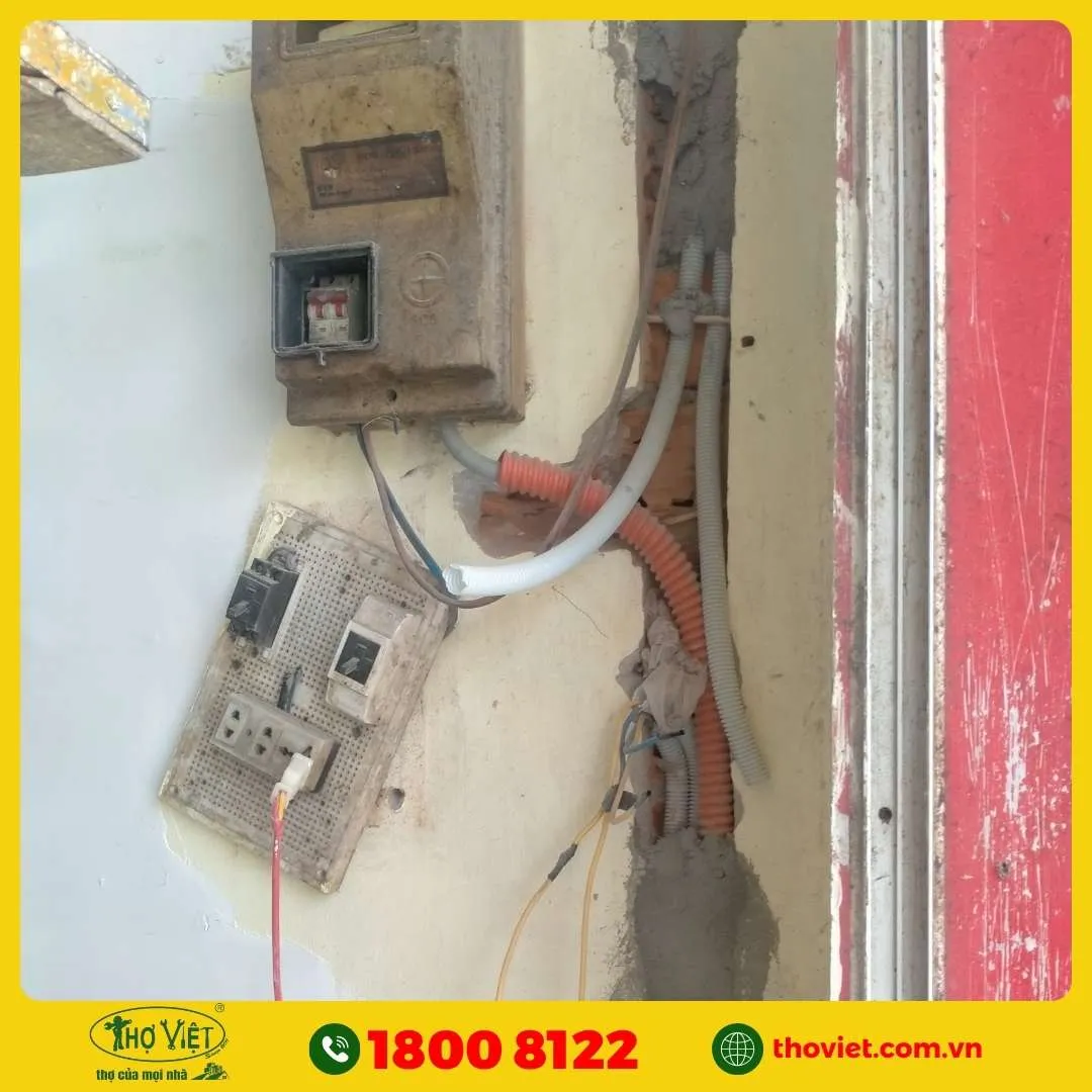 Thiết bị điện xuống cấp