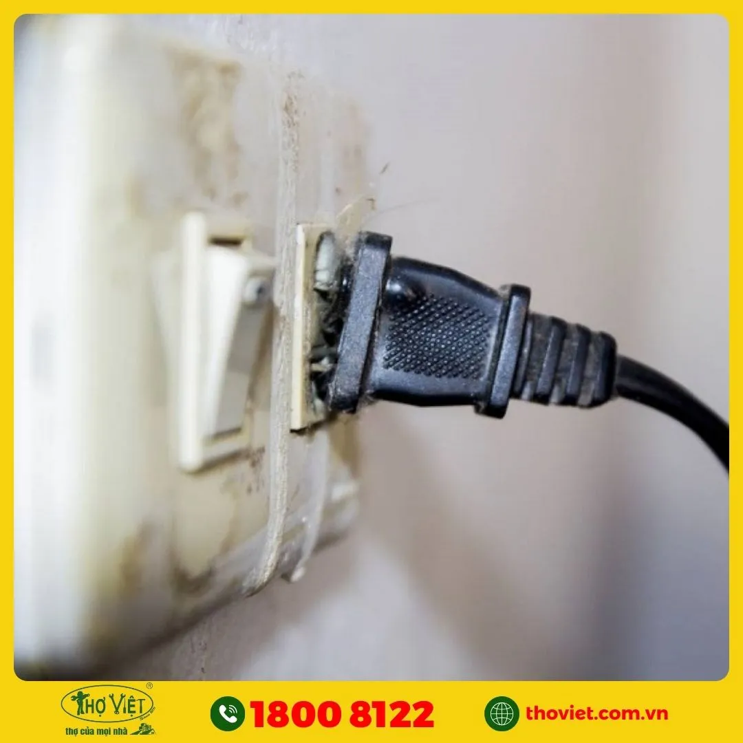 Thiết bị điện ở khu vực ẩm ướt