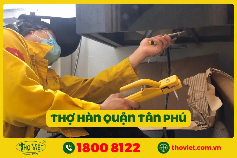 Thợ Hàn Tại Nhà Quận Tân Phú