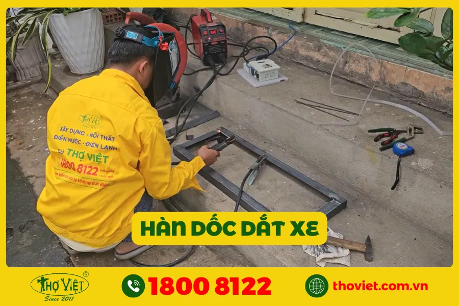 Hàn dốc dắt xe