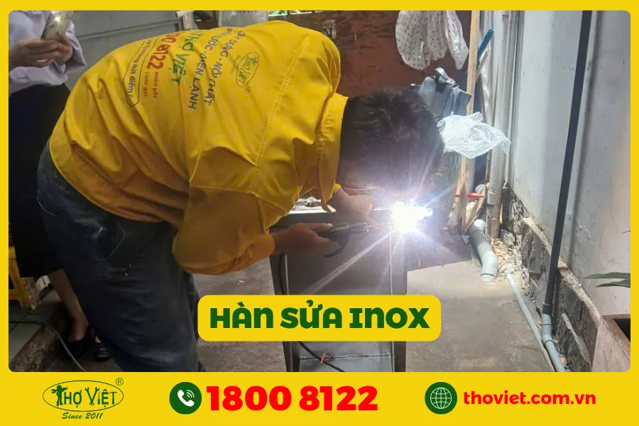 Hàn sửa inox