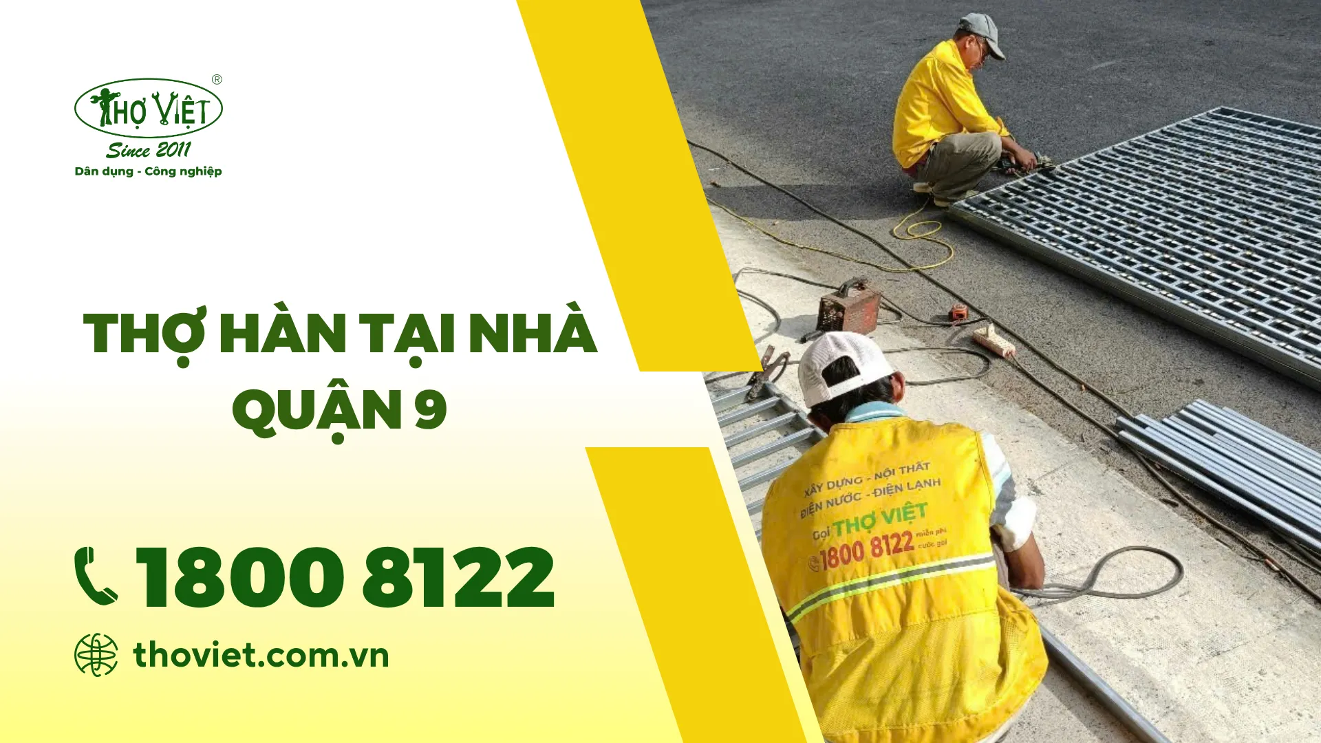 Tìm thợ hàn tại nhà quận 9 – GỌI NGAY 1800 8122