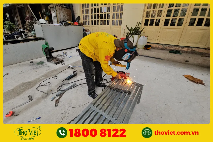 Quy trình hàn của kỹ thuật viên Thợ Việt