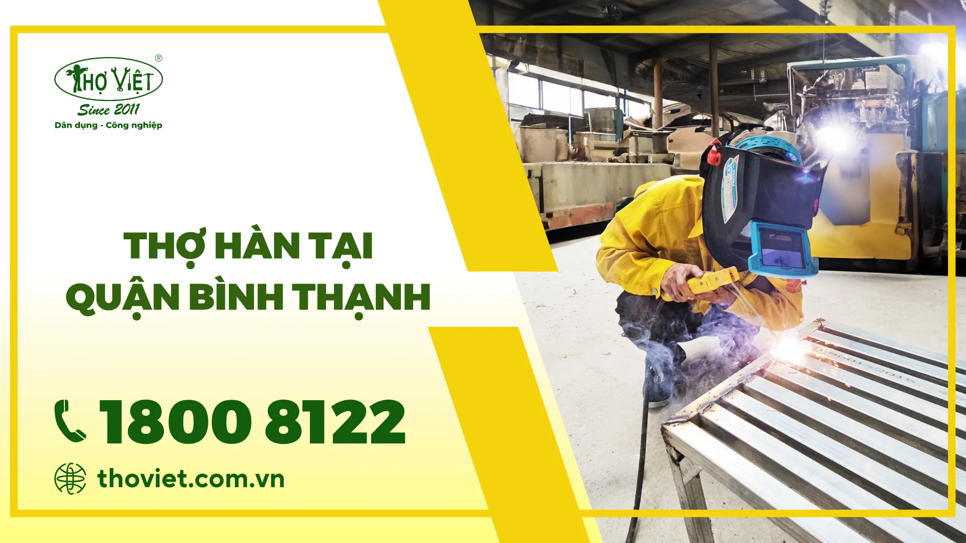 Tìm thợ hàn tại nhà quận Bình Thạnh – GỌI NGAY 1800 8122