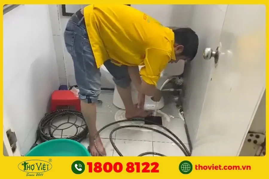 Tại sao nên lựa chọn Thợ Việt thi công thông cống nghẹt quận 3?