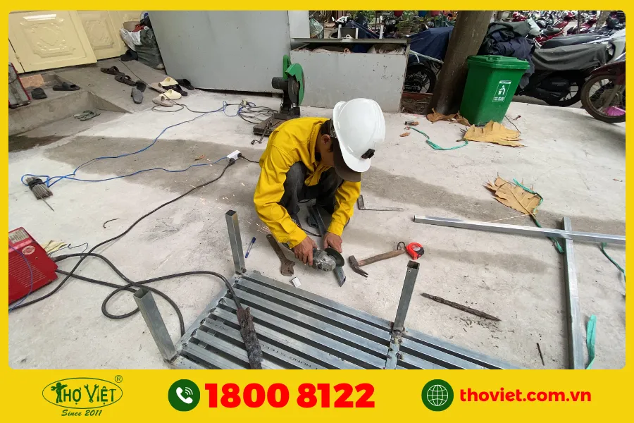 Hàn sắt tại nhà