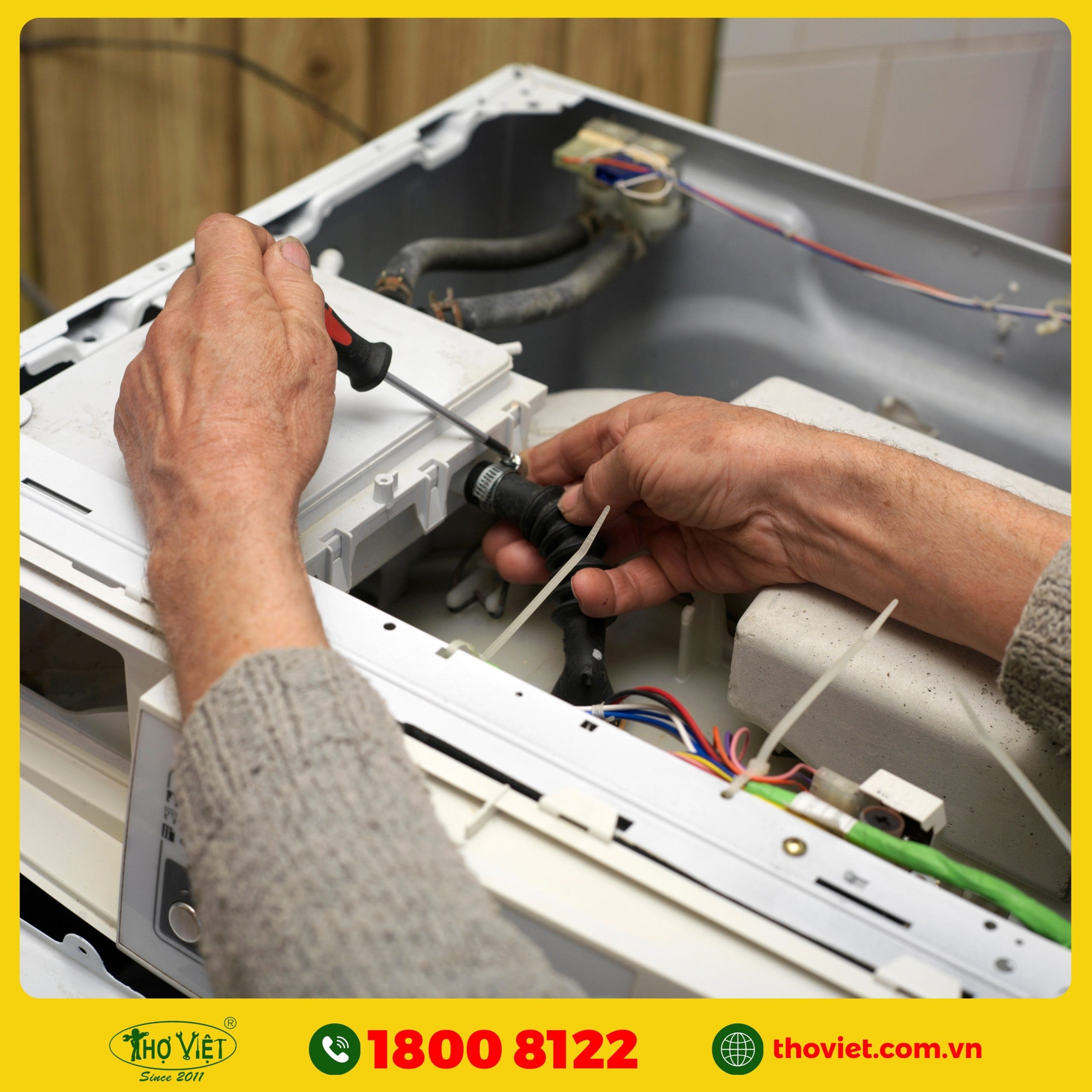 Các hạng mục sửa máy giặt
