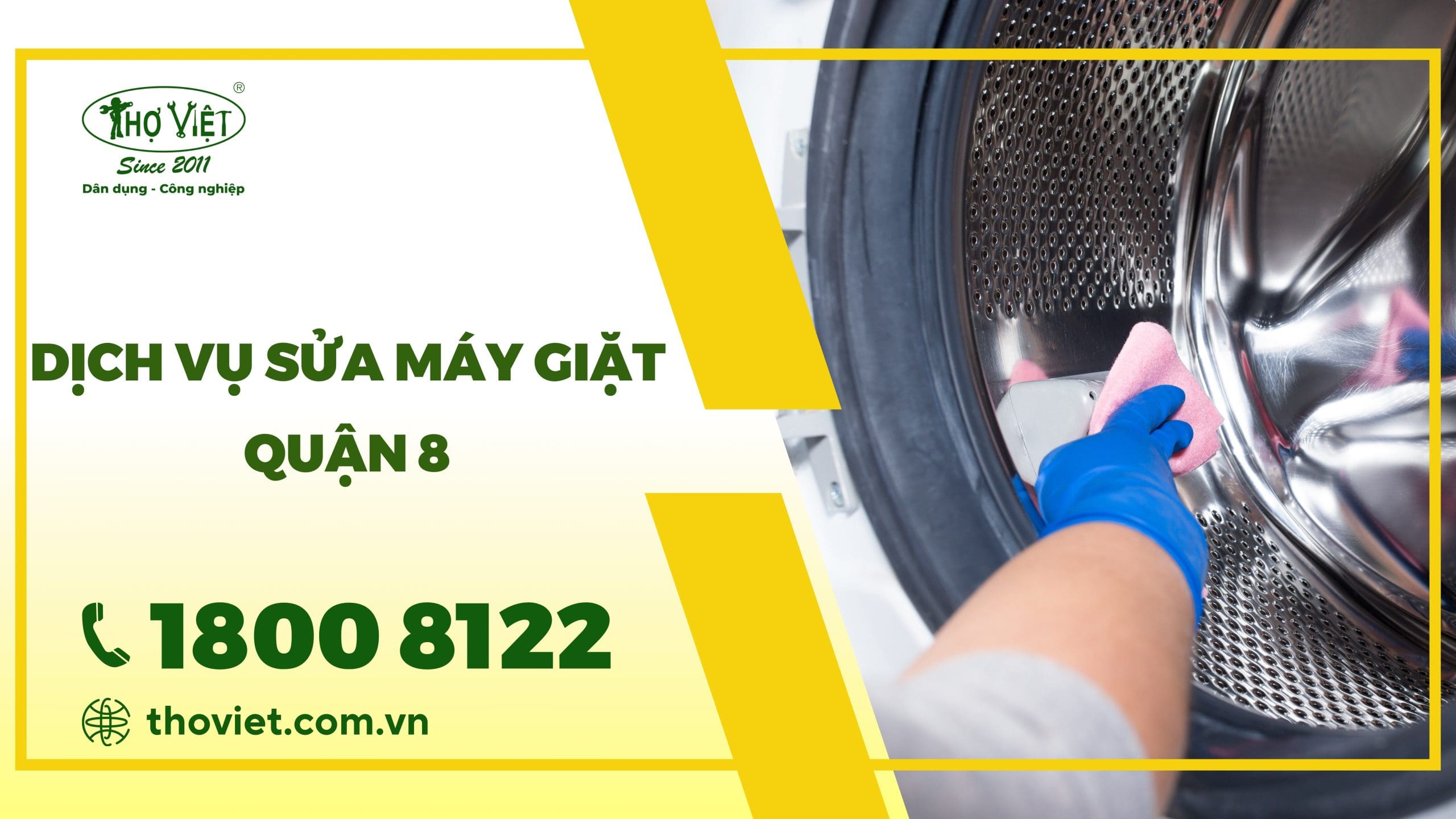 sửa máy giặt quận 8