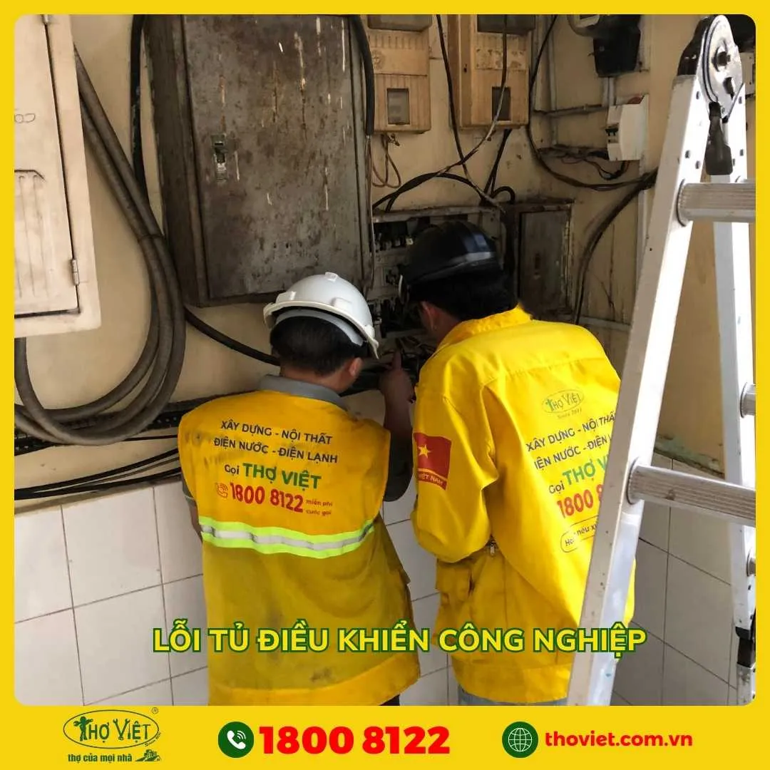 Lỗi tủ điều khiển công nghiệp