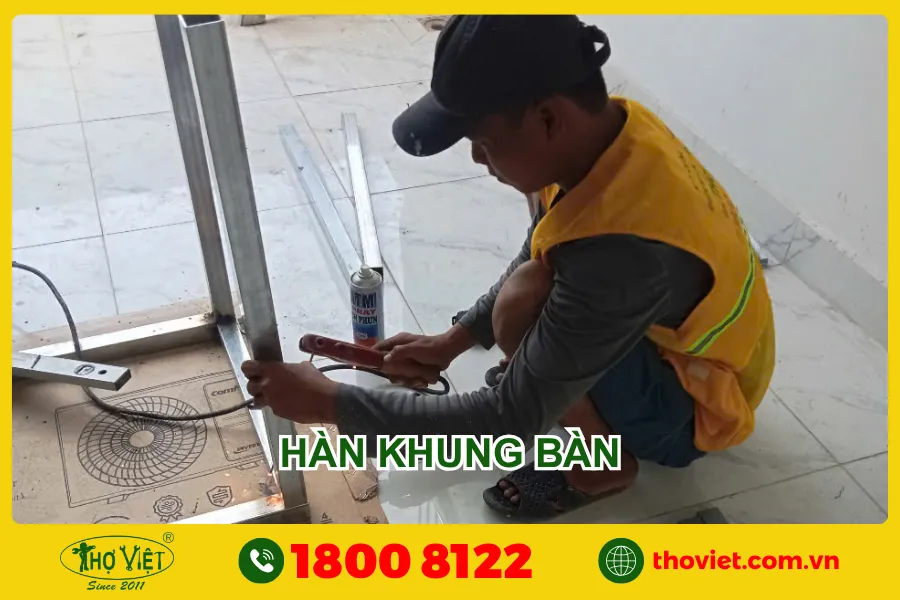 Giới thiệu dịch vụ hàn sắt tại quận 11 từ Thợ Việt