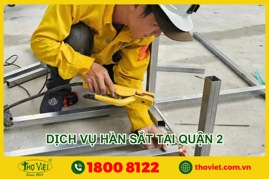 Dịch vụ hàn sắt tại quận 2