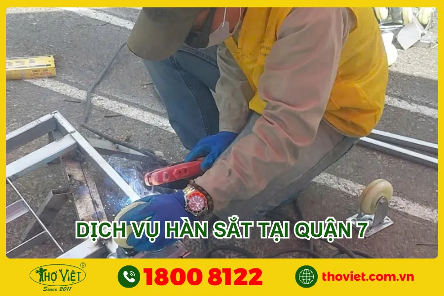 Dịch vụ hàn sắt tại quận 7