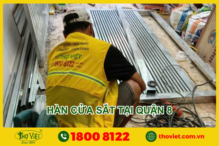 Dịch vụ hàn sắt tại quận 8