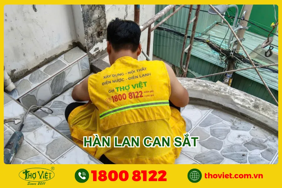 Những tình huống cần thợ hàn sắt tại quận 8