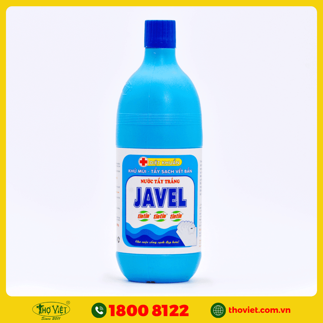 Dùng nước Javel khắc phục tường bị ẩm mốc