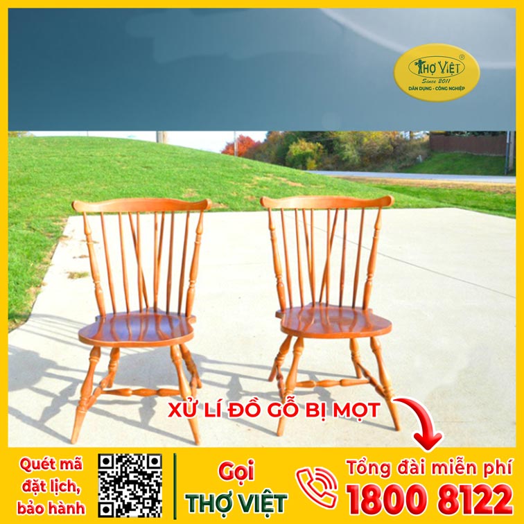 PHƠI ĐỒ GỖ RA NẮNG