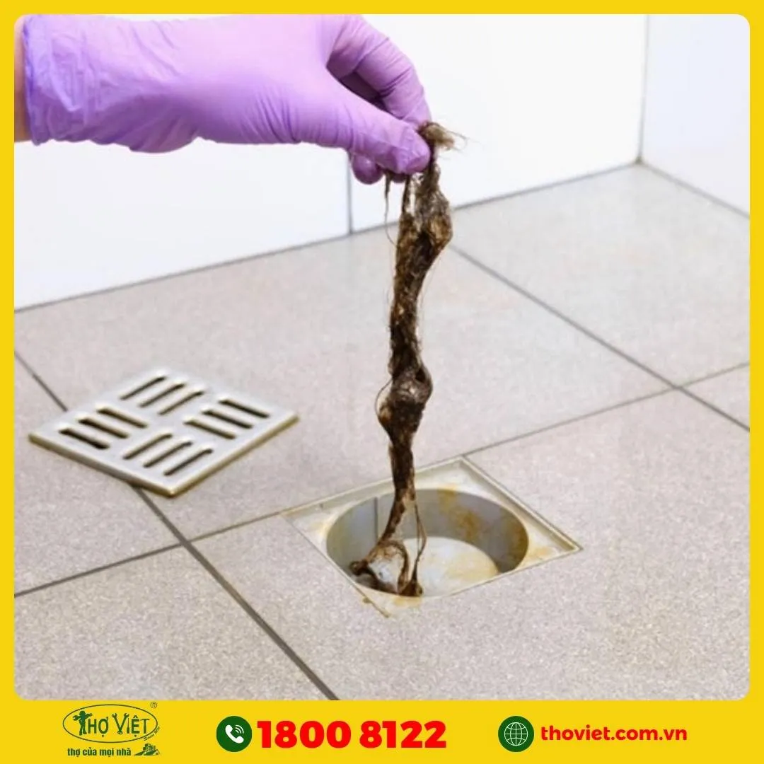 Cách khử mùi hôi cống thoát nước hiệu quả