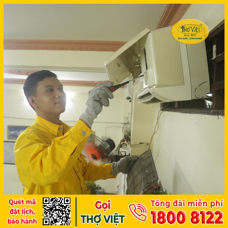 Thợ sửa cảm biến dàn lạnh