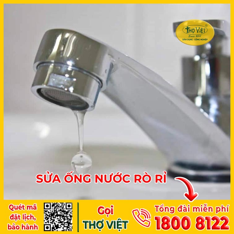 Nước bị nhỏ giọt