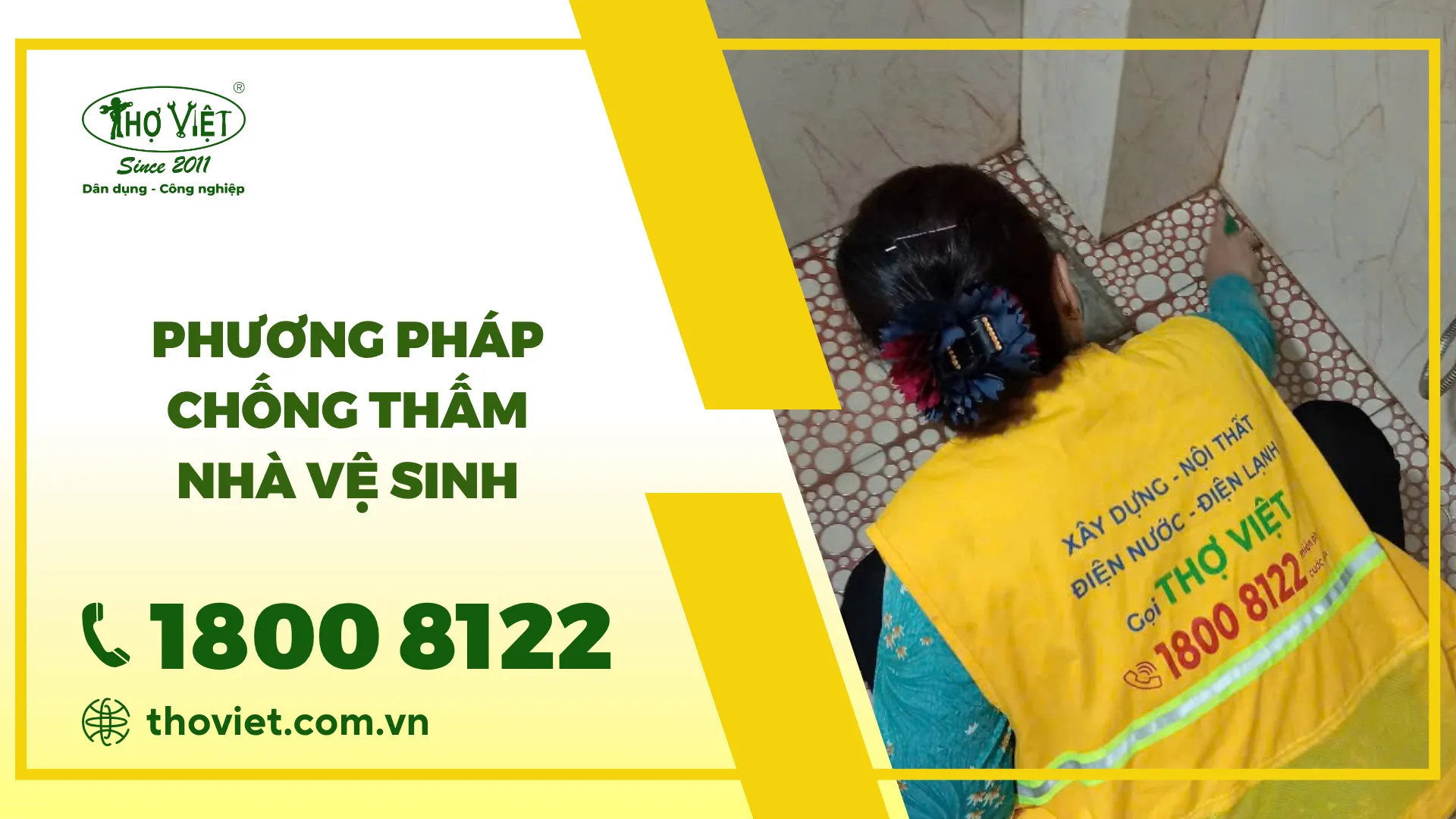 Bật mí 5 phương pháp chống thấm nhà vệ sinh tốt nhất [nam]