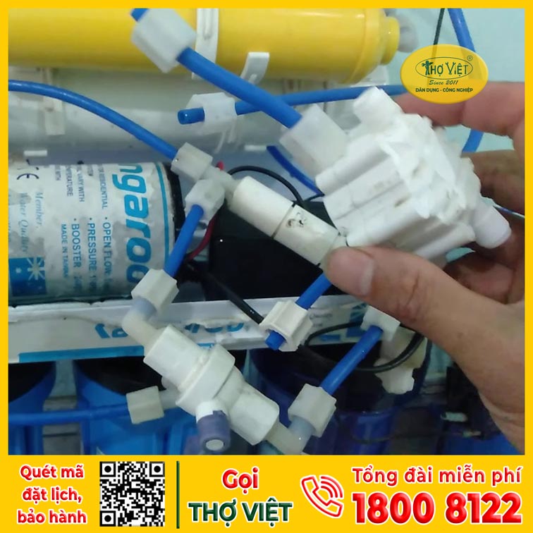 Van cơ bị tắc