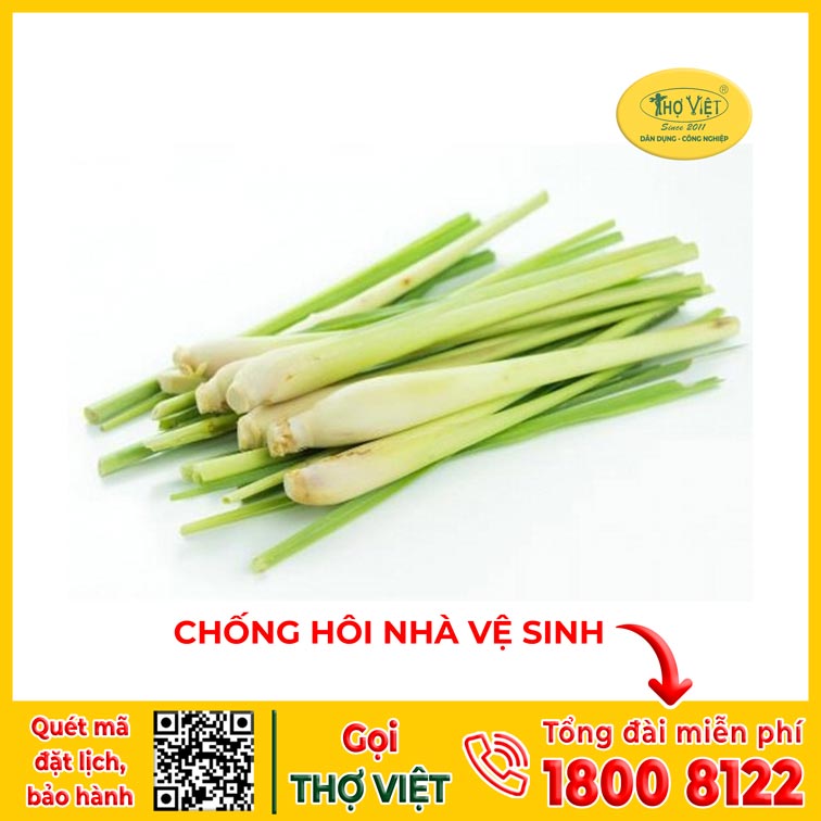 Khử mùi hôi bằng sả