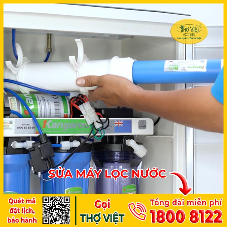 Lõi lọc RO bị tắc