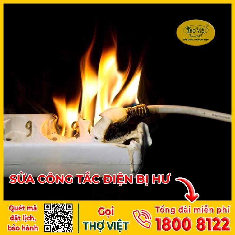 CÔNG TẮC ĐIỆN BỊ HƯ