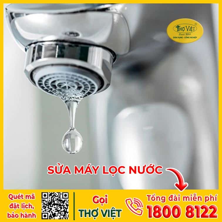 Vòi nước bị rỉ