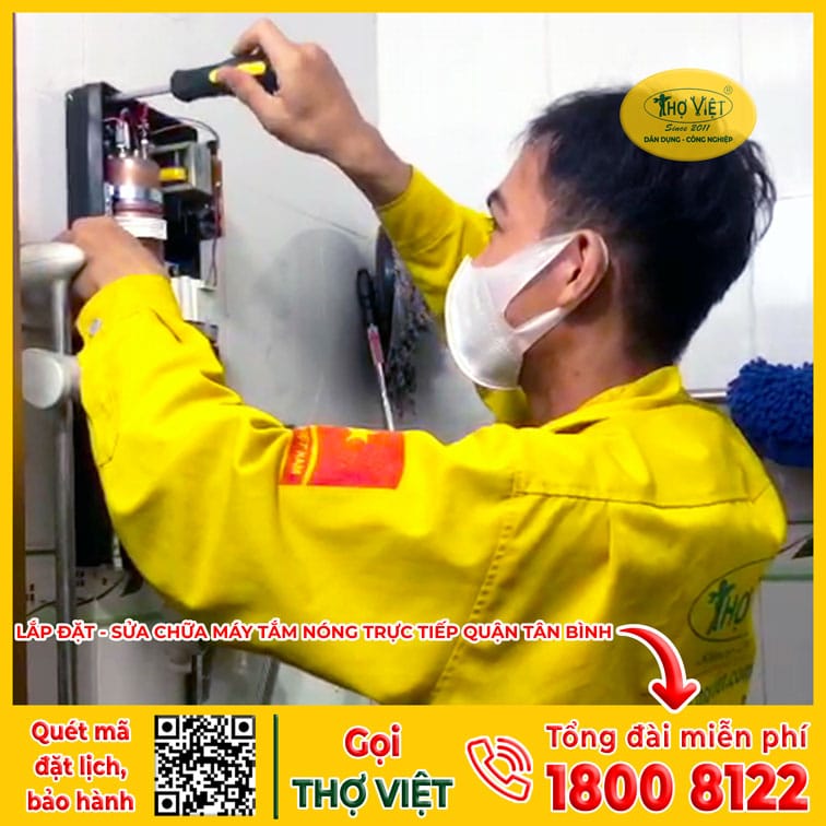 Lỗi thường gặp máy tắm nóng 