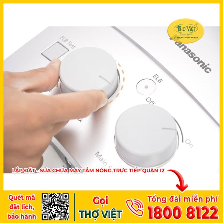 Lắp máy tắm nóng trực tiếp Quận 12