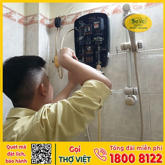 Sửa máy tắm nóng trực tiếp quận 8