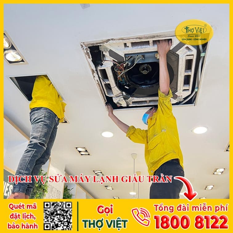 Thợ sửa dàn lạnh