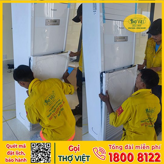 Thợ lắp máy lạnh tủ đứng