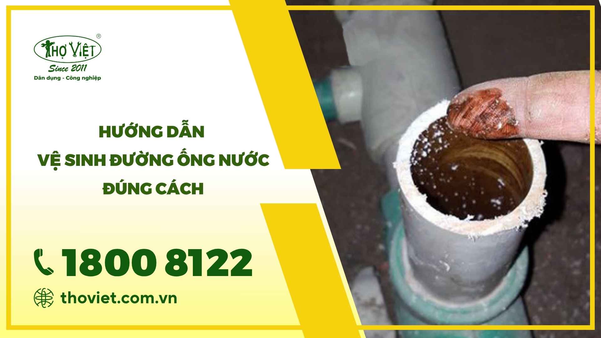 Vệ sinh đường ống nước