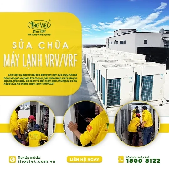 Sửa chữa máy lạnh VRV/VRF